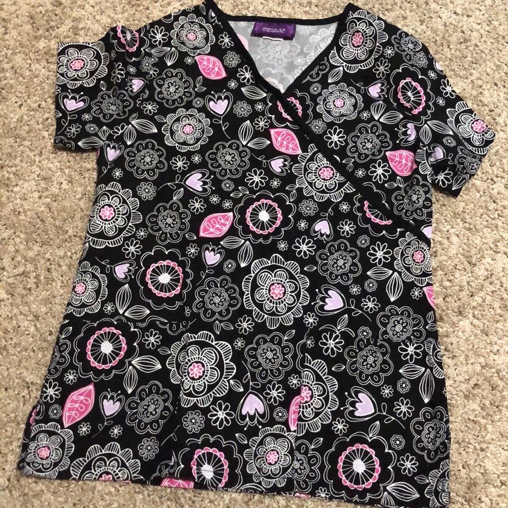 Scrub works top and bottom 💜